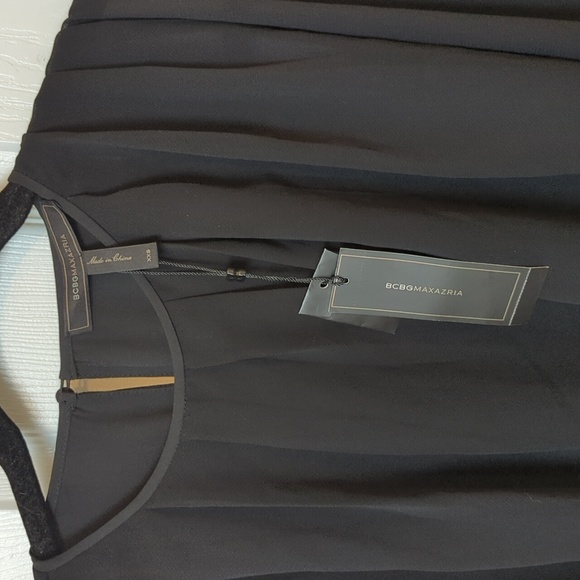 Formal blouse with sheer cape - Picture 4 of 6